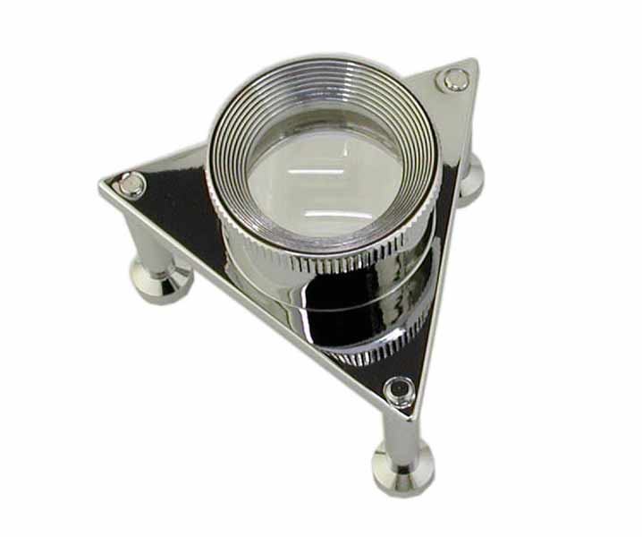 Pocket loupe chrome 10X