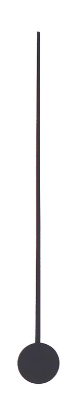 Sekundenzeiger schwarz 80 mm Sekundenzeiger schwarz 80 mm