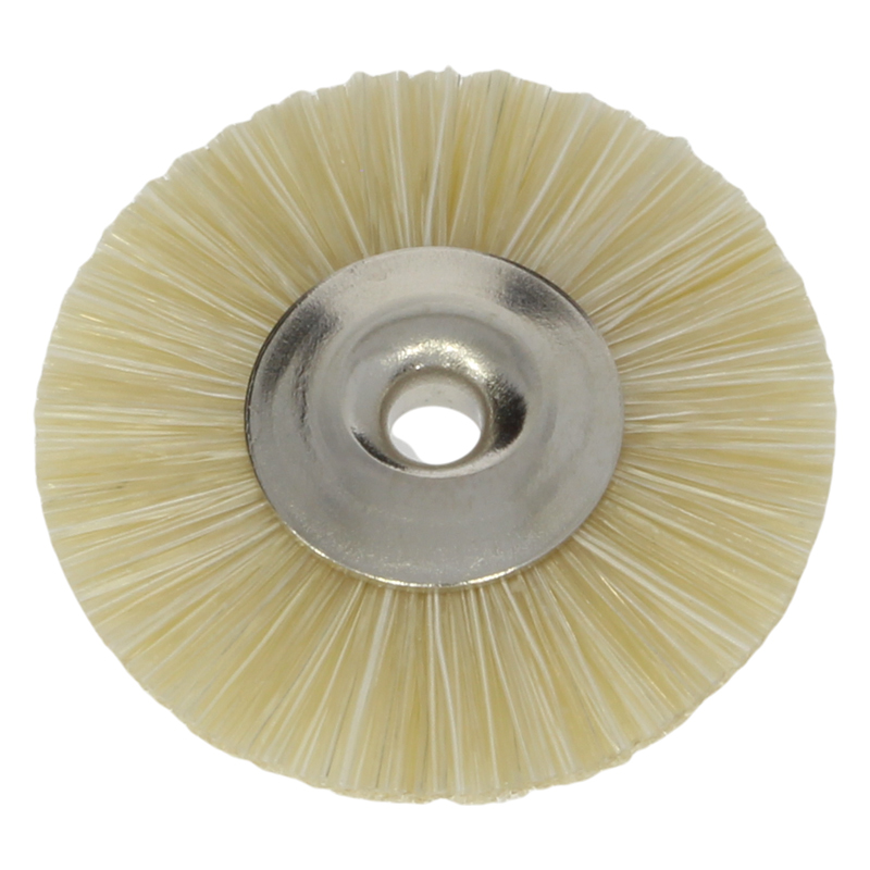 Polirapid circular wheel - bristles white