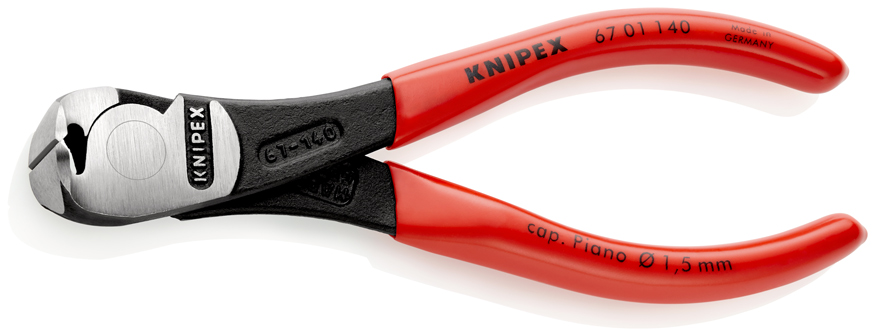 KNIPEX tronchese frontale tipo forte 140 mm