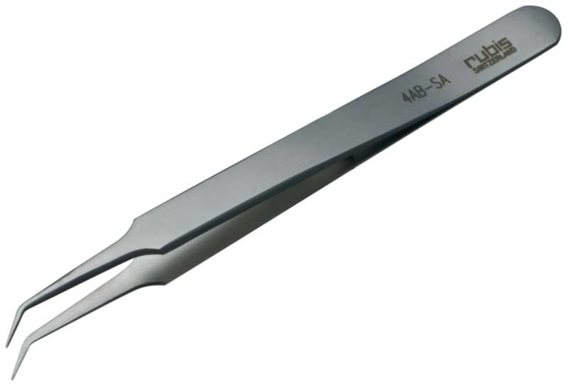 Rubis tweezer antimagnetic no. 4AB